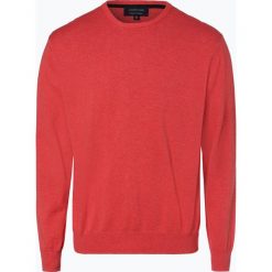 Andrew James - Sweter męski, czerwony. Czerwone swetry męskie marki Andrew James, m, bez wzorów, z dzianiny, klasyczne, z klasycznym kołnierzykiem, bez kaptura. Za 129,95 zł.