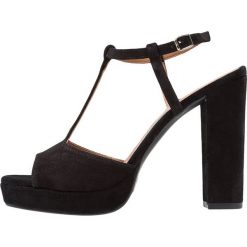 Sandały damskie: mint&berry Sandały na obcasie black