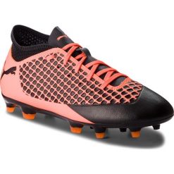 Buty PUMA - Future 2.4 Fg/Ag Jr 104844 02 Black/Orange 1. Pomarańczowe buty sportowe męskie Puma, ze skóry ekologicznej, na sznurówki, do piłki nożnej. W wyprzedaży za 149,99 zł.