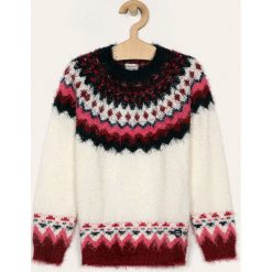 Pepe Jeans - Sweter dziecięcy Becky 128-178/180 cm. Swetry dziewczęce z poliesteru, z okrągłym kołnierzem. W wyprzedaży za 139,90 zł.
