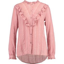 Koszule wiązane damskie: Saint Tropez STRIPED SHIRT W. RUFFLES Koszula pink