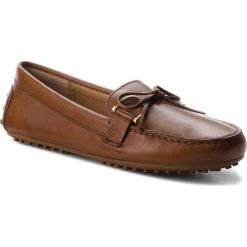 Mokasyny LAUREN RALPH LAUREN - Briley 802664541002 Deep Saddle Tan. Brązowe mokasyny damskie marki Lauren Ralph Lauren, ze skóry. Za 569,90 zł.