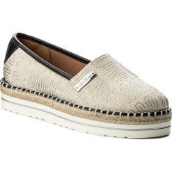 Espadryle damskie na koturnie: Espadryle LOVE MOSCHINO – JA10083G15IG0902 Arg/Ner