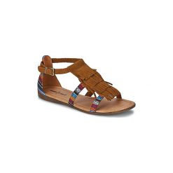 Sandały Minnetonka MAUI. Pomarańczowe sandały damskie marki Minnetonka. Za 286,58 zł.