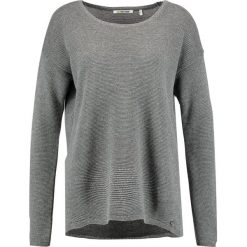 Swetry klasyczne damskie: Rich & Royal Sweter grey melange