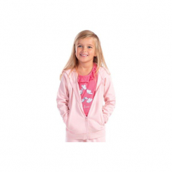 Bluza rozpinana dziewczęca. Różowe bluzy dziewczęce rozpinane TXM. Za 24,99 zł.