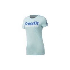 T-shirty z krótkim rękawem Reebok Sport CrossFit Speedwick F.E.F. Koszulka. Niebieskie bluzki sportowe damskie marki Reebok Sport, l, z krótkim rękawem. Za 129,00 zł.