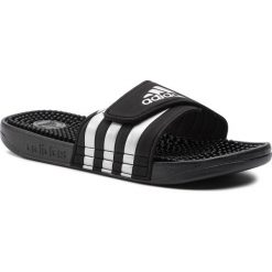 Klapki adidas - adissage F35577 Cblack/Silvmt/Cblack. Czarne klapki męskie Adidas, bez wzorów, z tworzywa sztucznego. W wyprzedaży za 79,00 zł.