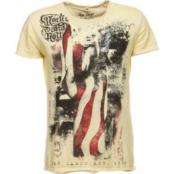 T-shirty męskie: Key Largo FESTIVAL Tshirt z nadrukiem honey yellow