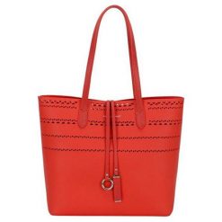 David Jones Torebka damska Red 5905-2. Czerwone torebki klasyczne damskie David Jones, bez wzorów, bez dodatków. W wyprzedaży za 128,00 zł.