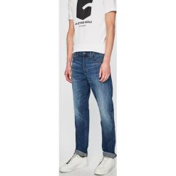 G-Star Raw - Jeansy 3301. Niebieskie jeansy męskie G-Star RAW, m, bez wzorów, retro. W wyprzedaży za 379,90 zł.