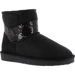 Buty zimowe damskie: Zimowe botki „Carthage” w kolorze czarnym