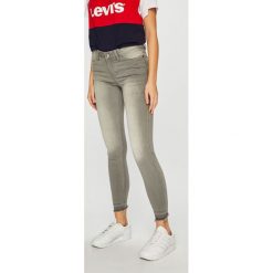 Jacqueline de Yong - Jeansy Jake. Szare jeansy damskie skinny marki Jacqueline de Yong, z elastanu. W wyprzedaży za 69,90 zł.