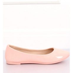 Baleriny damskie różowe JX76P Pink. Różowe baleriny damskie ButyModne, bez wzorów, ze skóry ekologicznej, klasyczne, bez obcasa. W wyprzedaży za 69,00 zł.