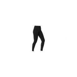 Legginsy Gym & Pilates 520 damskie. Czarne legginsy sportowe damskie NYAMBA, xl, bez wzorów, z elastanu, na jogę i pilates. Za 64,99 zł.
