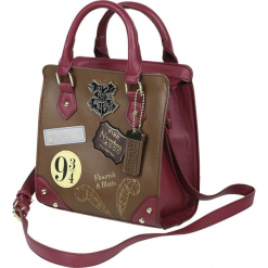 Harry Potter Patches Torebka - Handbag standard. Brązowe torebki klasyczne damskie Harry Potter. Za 199,90 zł.