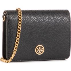 Torebka TORY BURCH - Walker Nano Chain Wallet 74851 Black 001. Czarne torebki klasyczne damskie Tory Burch, bez wzorów, ze skóry, wizytowe, bez dodatków. Za 879,00 zł.