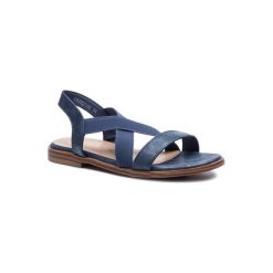 NELLI BLU CS2827-02. Niebieskie sandały dziewczęce z materiału. Za 59,99 zł.