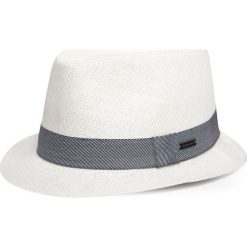 Kapelusz KPB0000004. Białe kapelusze męskie Giacomo Conti, bez wzorów, eleganckie. Za 79,00 zł.