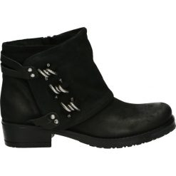 Botki - 5032 N NE J18. Czarne botki damskie skórzane marki Venezia. Za 449,00 zł.