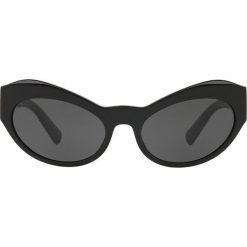 Versace - Okulary 0VE4355B.GB1/1A.52. Czarne okulary przeciwsłoneczne damskie marki VERSACE, owalne. Za 999,90 zł.