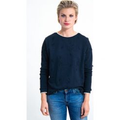 Sweter w kolorze granatowym. Niebieskie swetry damskie Garcia, xs, z haftami, bez rękawów, bez kaptura. W wyprzedaży za 149,95 zł.
