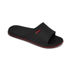 Chodaki męskie: Aqua-Speed Klapki męskie Cordoba czarno czerwone r. 42/31 (49399)