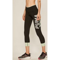 Puma - Legginsy. Czarne spodnie damskie Puma, s, z elastanu, z podwyższonym stanem. Za 179,90 zł.