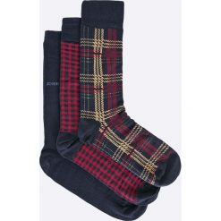 John Frank - Skarpety (3-pack). Czarne skarpetki męskie marki John Frank, z bawełny. W wyprzedaży za 29,90 zł.