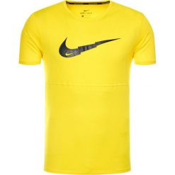 Koszulka techniczna NIKE Breathe Run CJ5386. Żółte koszulki męskie Nike, m, bez wzorów, z poliesteru, polo, bez rękawów. Za 99,00 zł.