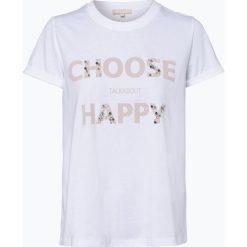 T-shirty damskie: talk about – T-shirt damski, czarny
