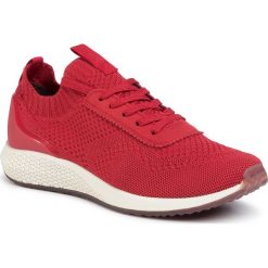 Sneakersy TAMARIS - 1-23714-24 Scarlet 501. Czerwone półbuty damskie Tamaris, z tworzywa sztucznego. Za 229,00 zł.