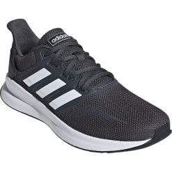 Adidas Falcon /Grey Six/Ftwr White/Core 44,7. Szare buty sportowe męskie Adidas, z materiału, bez zapięcia, tenisowe. W wyprzedaży za 169,00 zł.