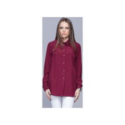 Elegancka koszula z kołnierzykiem bordo H025. Czerwone koszule damskie Harmony, m, eleganckie. Za 134,00 zł.