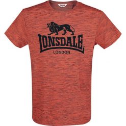 T-shirty męskie: Lonsdale London Goring T-Shirt pomarańczowy/czarny