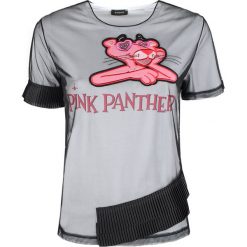 Pinko T-Shirt "Monopattino". Różowe bluzki damskie Pinko, z nadrukiem, z tkaniny, z okrągłym kołnierzem. Za 299,00 zł.
