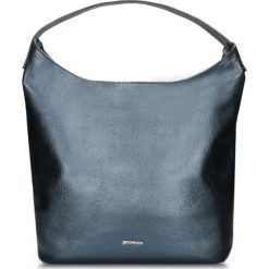 Torebki klasyczne damskie: Skórzana torebka w kolorze czarnym - (S)31 x (W)33 x (G)16 cm