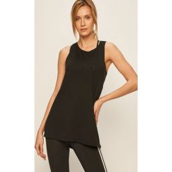 Adidas - Top. Czarne topy damskie Adidas, s, bez wzorów, z poliesteru, bez rękawów. Za 99,90 zł.