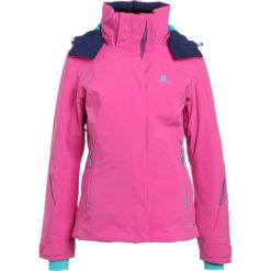 Salomon BRILLIANT Kurtka snowboardowa rose. Czerwone kurtki damskie Salomon, xs, z elastanu. W wyprzedaży za 1412,10 zł.