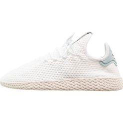 Adidas Originals PW TENNIS HU Tenisówki i Trampki white/tactile green. Białe tenisówki damskie adidas Originals, z materiału. W wyprzedaży za 299,25 zł.