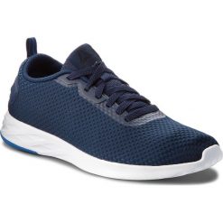 Buty Reebok - Astroride Soul CN4574 Navy/Vital Blue/White. Niebieskie buty sportowe męskie Reebok, ze skóry ekologicznej, bez zapięcia, na fitness i siłownię. W wyprzedaży za 189,00 zł.