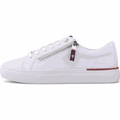 Tom Tailor tenisówki damskie 8096803, 38 białe. Białe trampki i tenisówki damskie Tom Tailor, bez wzorów, na zamek. Za 259,00 zł.