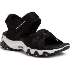 Sandały SKECHERS - Mega Summer 32996/BLK Black. Czarne klapki damskie Skechers, bez wzorów, z tworzywa sztucznego, bez obcasa. Za 199,00 zł.