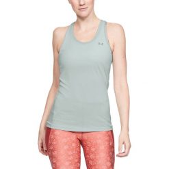 Under Armour HeatGear® Armour Racer Podkoszulek Niebieski Szary. Szare podkoszulki damskie Under Armour, l, bez wzorów, z elastanu, bez kołnierzyka. Za 128,95 zł.