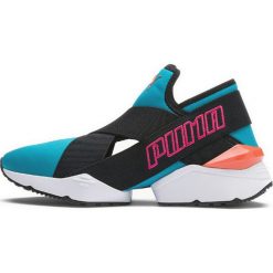 Puma Muse EOS 2 Trailblazer Tenisówki Czarny Niebieski. Niebieskie trampki i tenisówki damskie Puma, bez wzorów, z materiału, bez zapięcia. Za 335,95 zł.