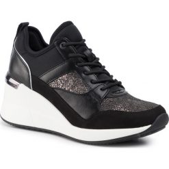 Sneakersy ALDO - Thrundra 15430954 971. Czarne półbuty damskie ALDO, bez wzorów, ze skóry ekologicznej, bez obcasa, na obcasie, bez zapięcia. W wyprzedaży za 299,00 zł.