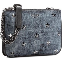 Torebka GUESS - Bradyn (DM) Mini-Bag HWDM66 89700 DEN. Niebieskie listonoszki damskie marki Guess, z aplikacjami. W wyprzedaży za 239,00 zł.