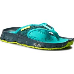 Klapki damskie: Japonki SALOMON - Rx Break W 392496 20 M0 Reflecting Pond/Deep Peacock Blue/Lime Green