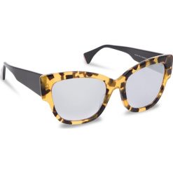 Okulary przeciwsłoneczne MARELLA - Rock 38010182 003. Brązowe okulary przeciwsłoneczne damskie aviatory Marella. W wyprzedaży za 339,00 zł.