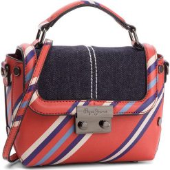 Torebka PEPE JEANS - Coral Bag PL030932 Multi 0AA. Czerwone listonoszki damskie marki Pepe Jeans, z jeansu. W wyprzedaży za 199,00 zł.